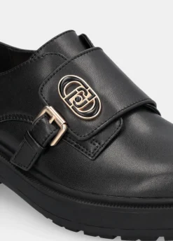 Scarpe in pelle con fibbia
