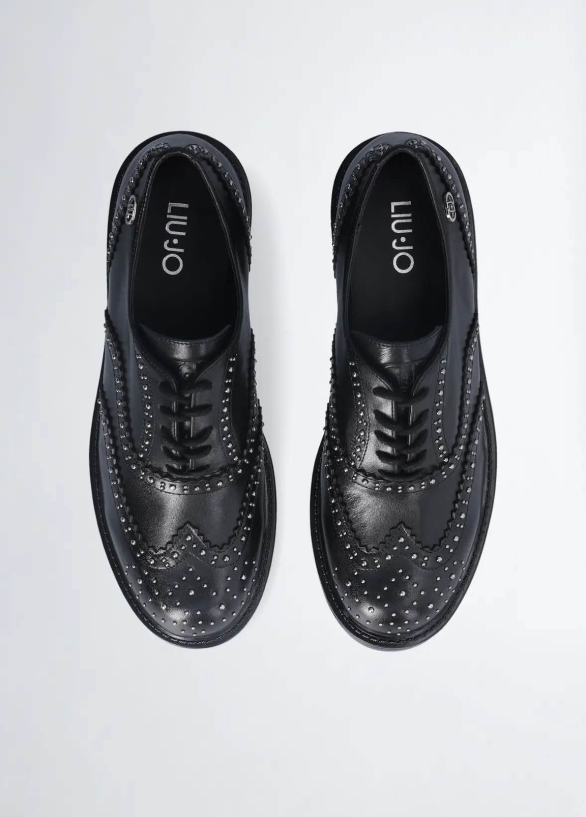 Scarpe Oxford con borchie