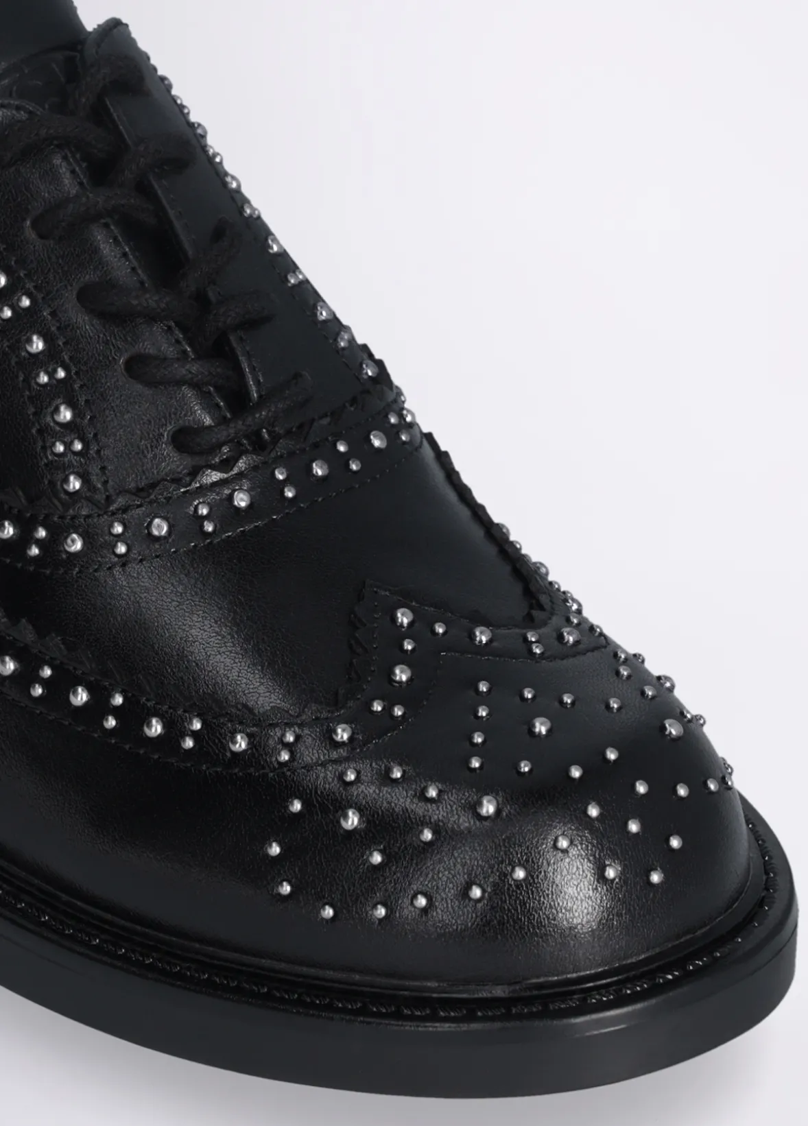 Scarpe Oxford con borchie