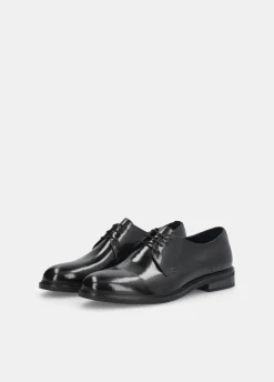 Scarpe stringate in pelle