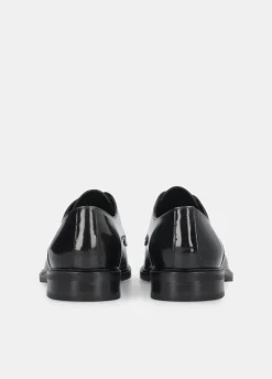 Scarpe stringate in pelle