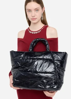 Shopping bag media matelassé