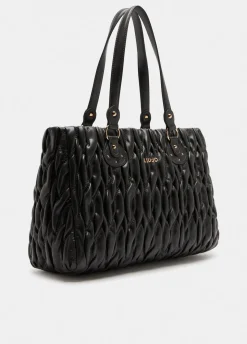 Shopping bag media matelassé