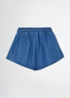 Short in denim