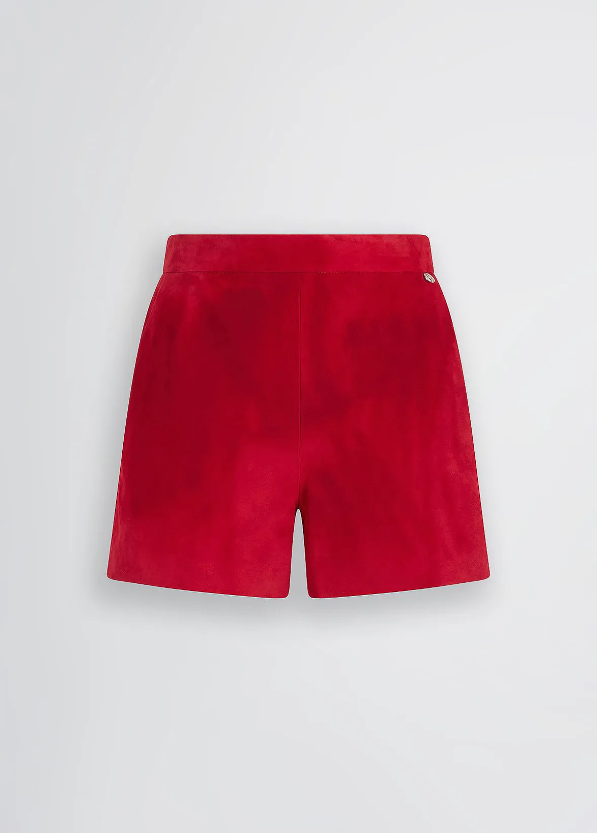 Short in suede