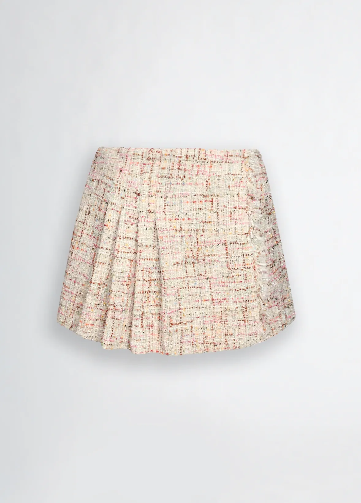 Short sfrangiato multicolore