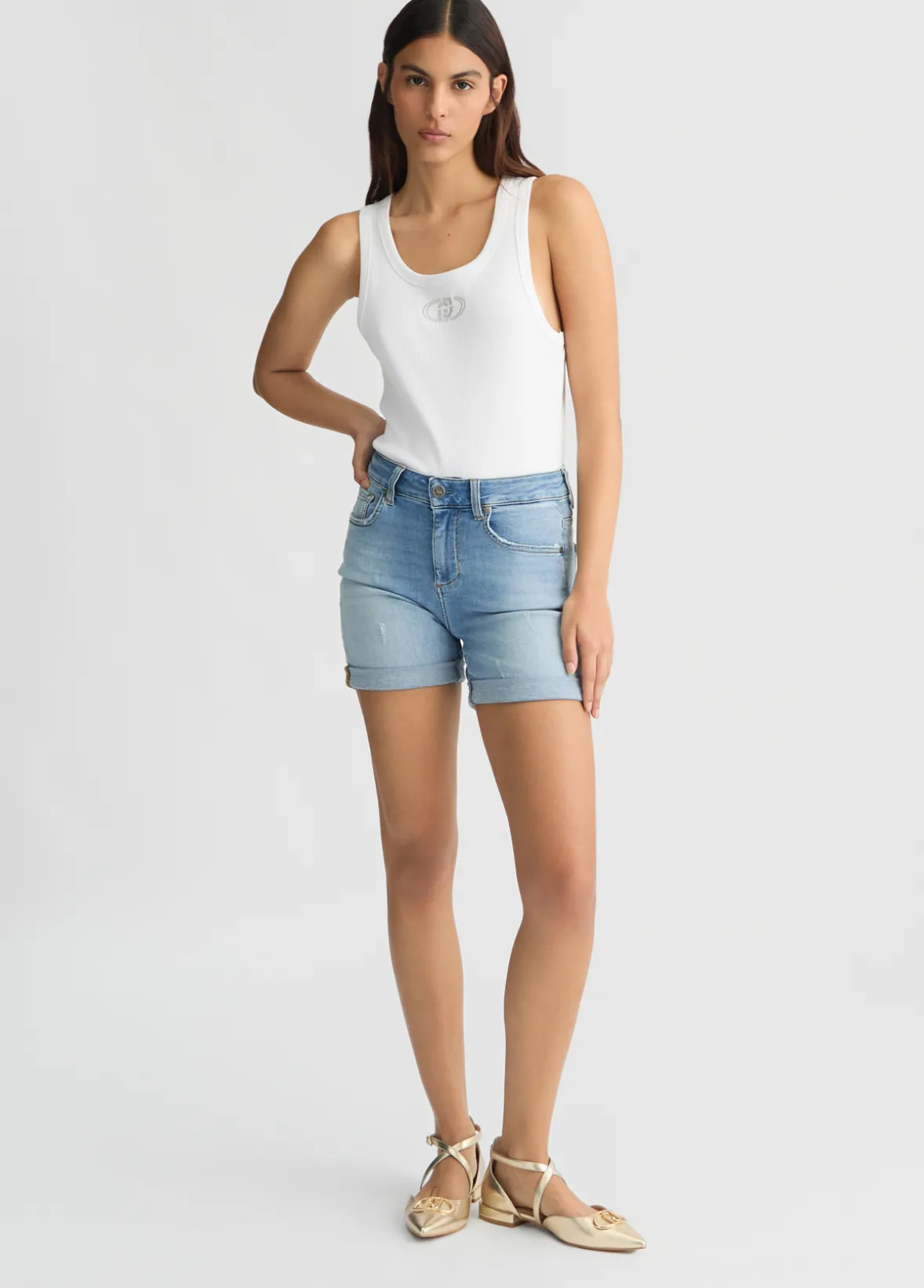 Shorts di jeans