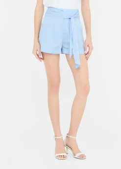 Shorts in popeline di cotone