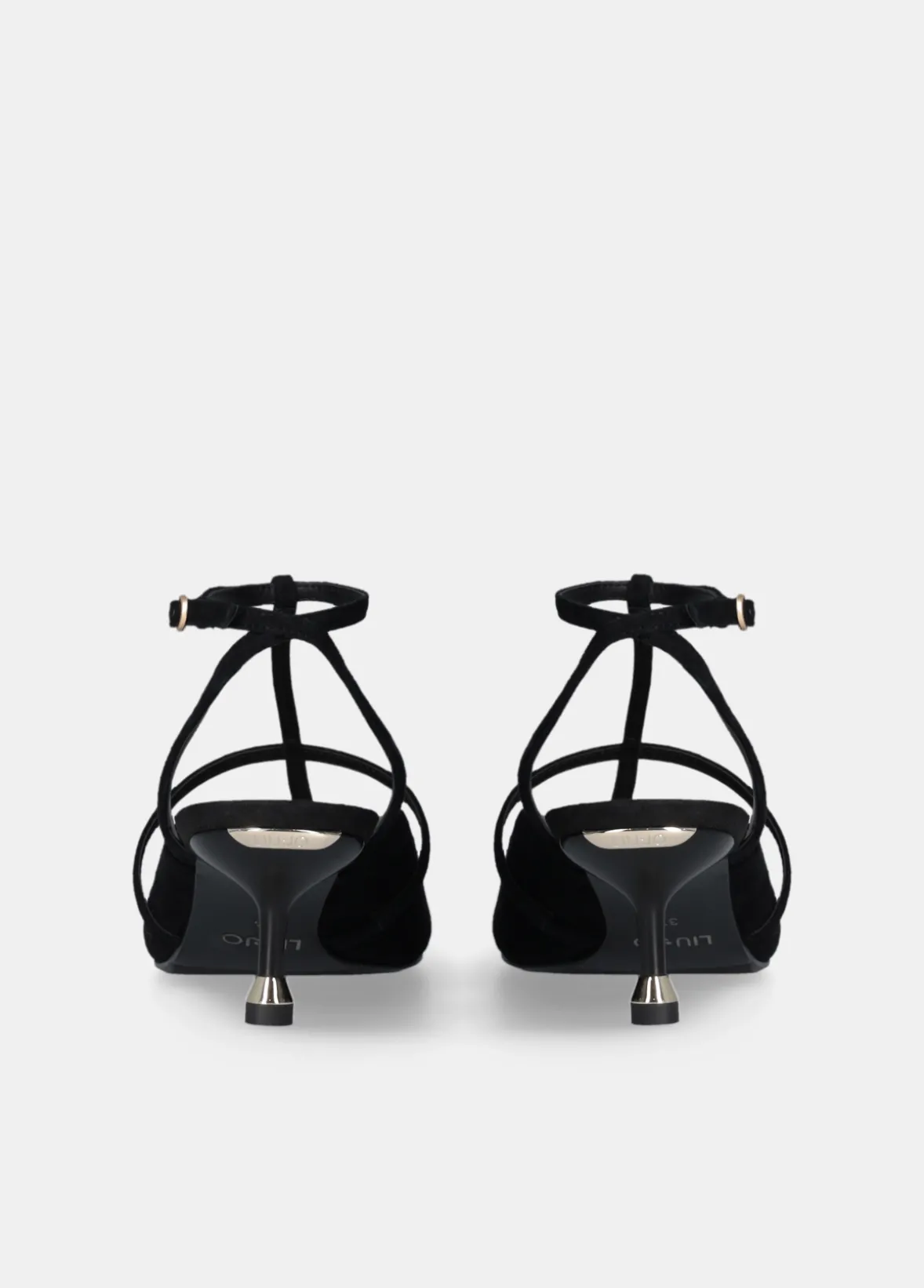 Sling back con logo gioiello
