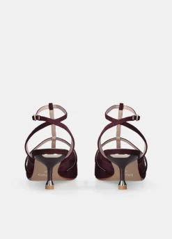 Sling back con logo gioiello