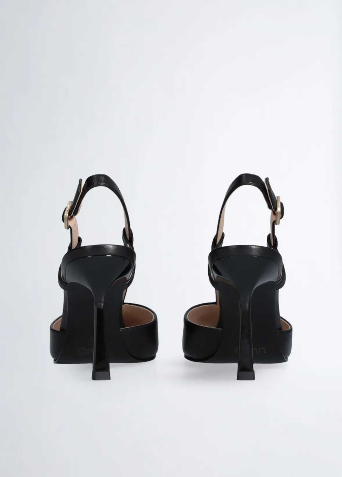 Slingback con maxi logo