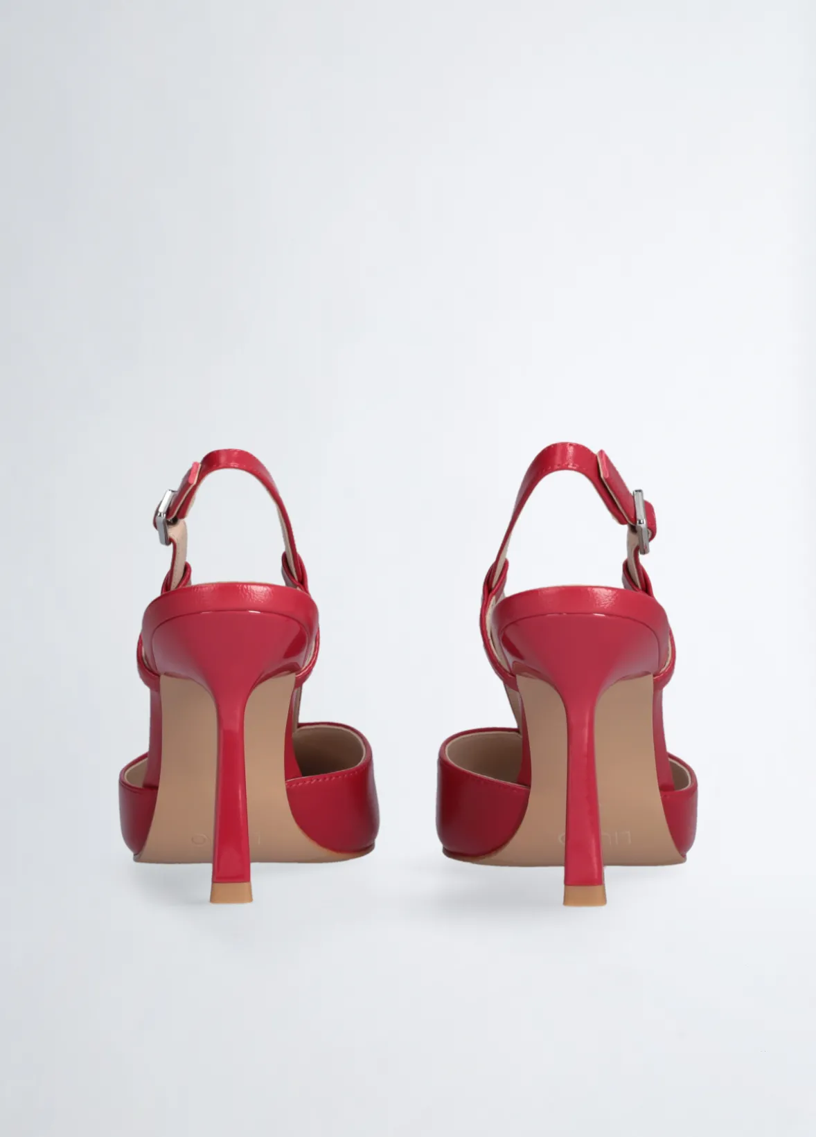 Slingback con maxi logo