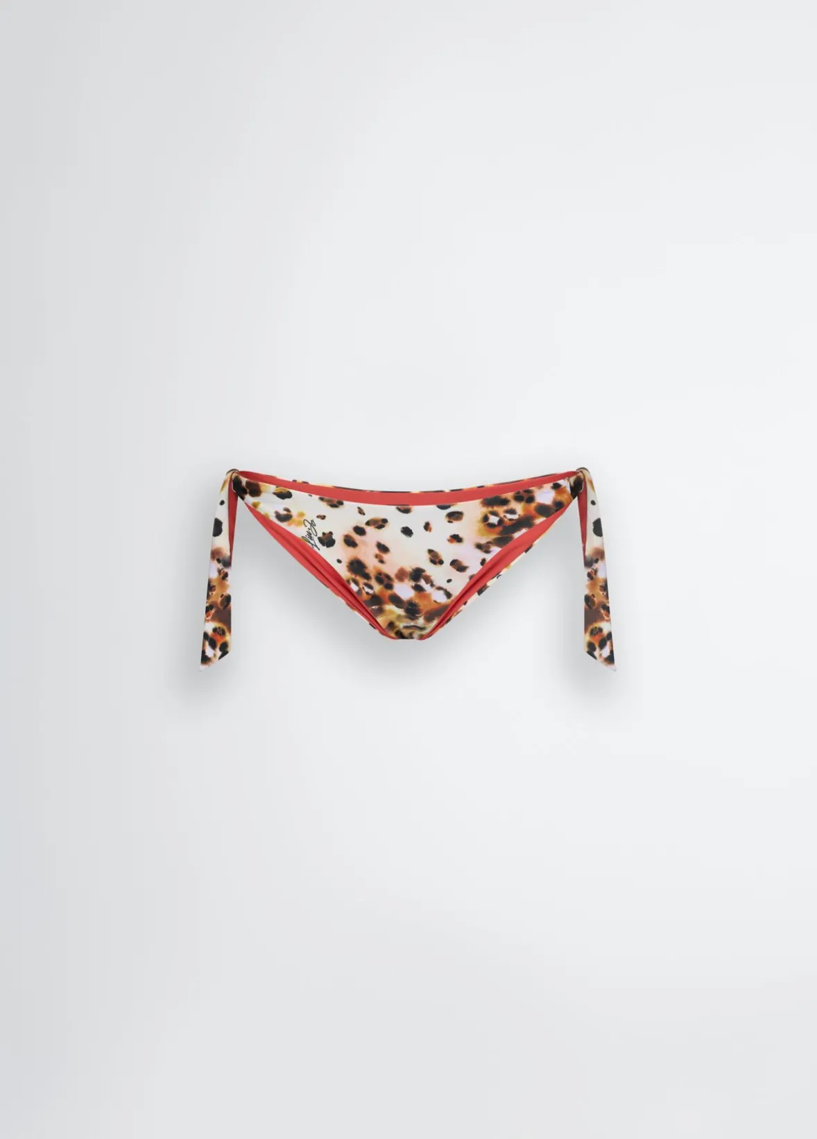 Slip da mare con stampa animalier
