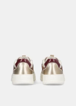 Slip-on con dettaglio animalier