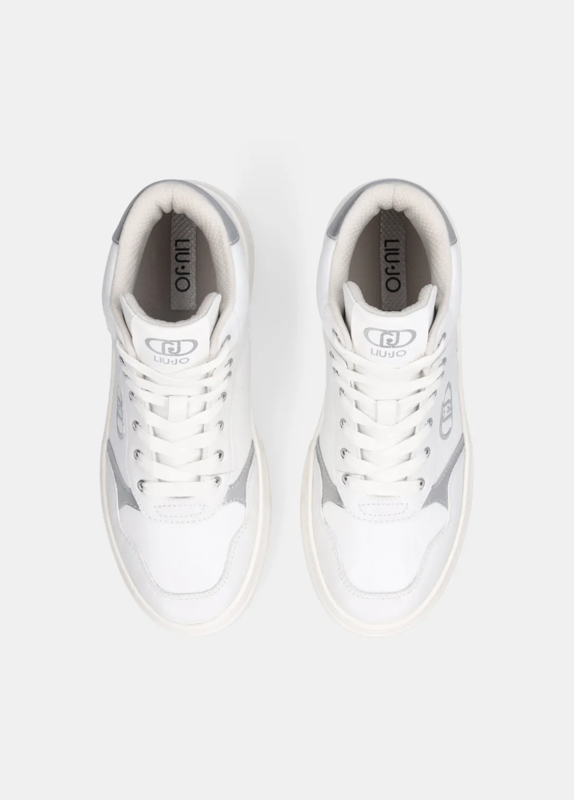 Sneakers basket in pelle