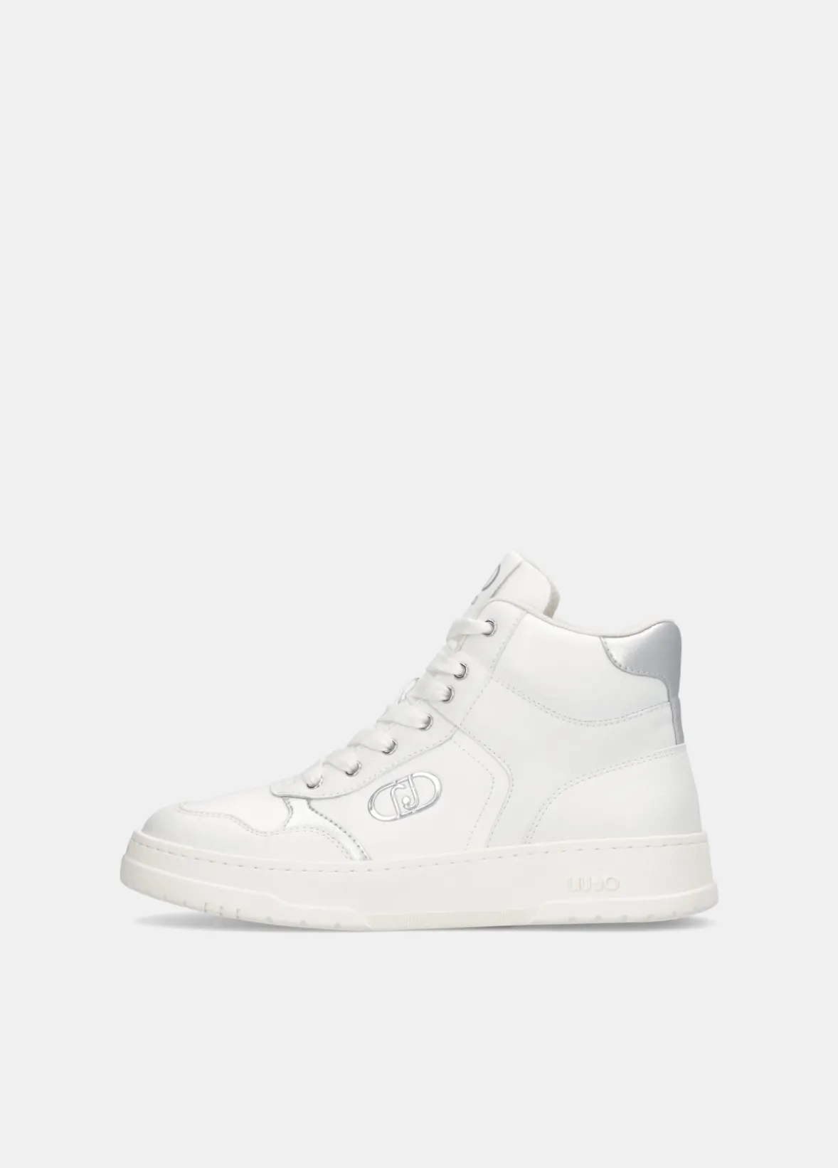 Sneakers basket in pelle