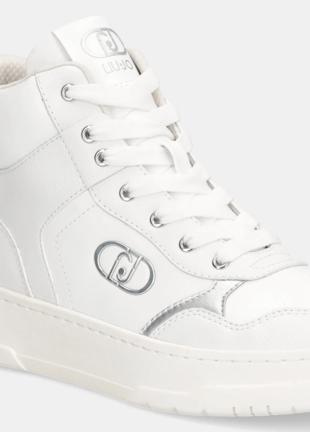 Sneakers basket in pelle