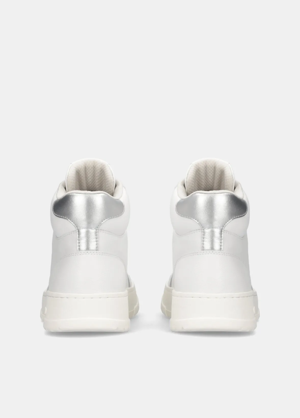 Sneakers basket in pelle