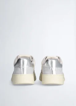 Sneakers bicolor in suede