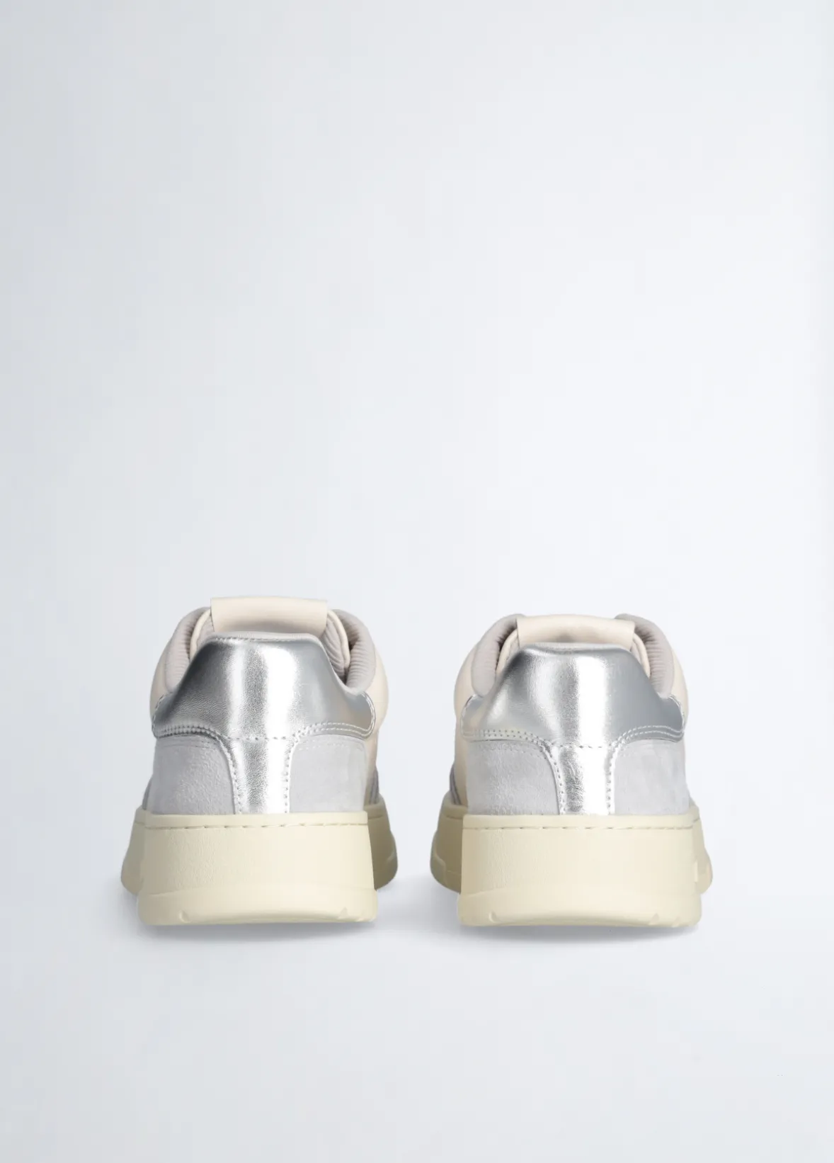 Sneakers bicolor in suede