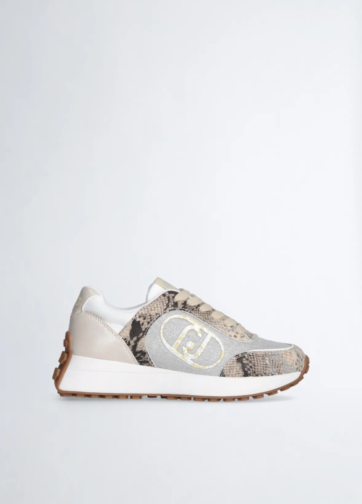 Sneakers con dettaglio animalier