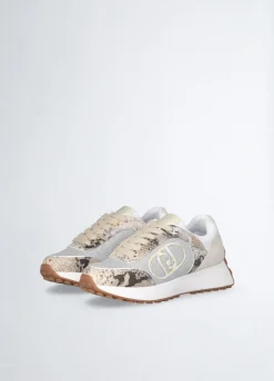 Sneakers con dettaglio animalier