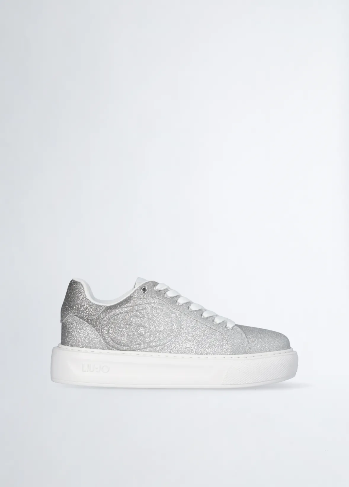 Sneakers con glitter dégradé