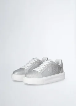 Sneakers con glitter dégradé