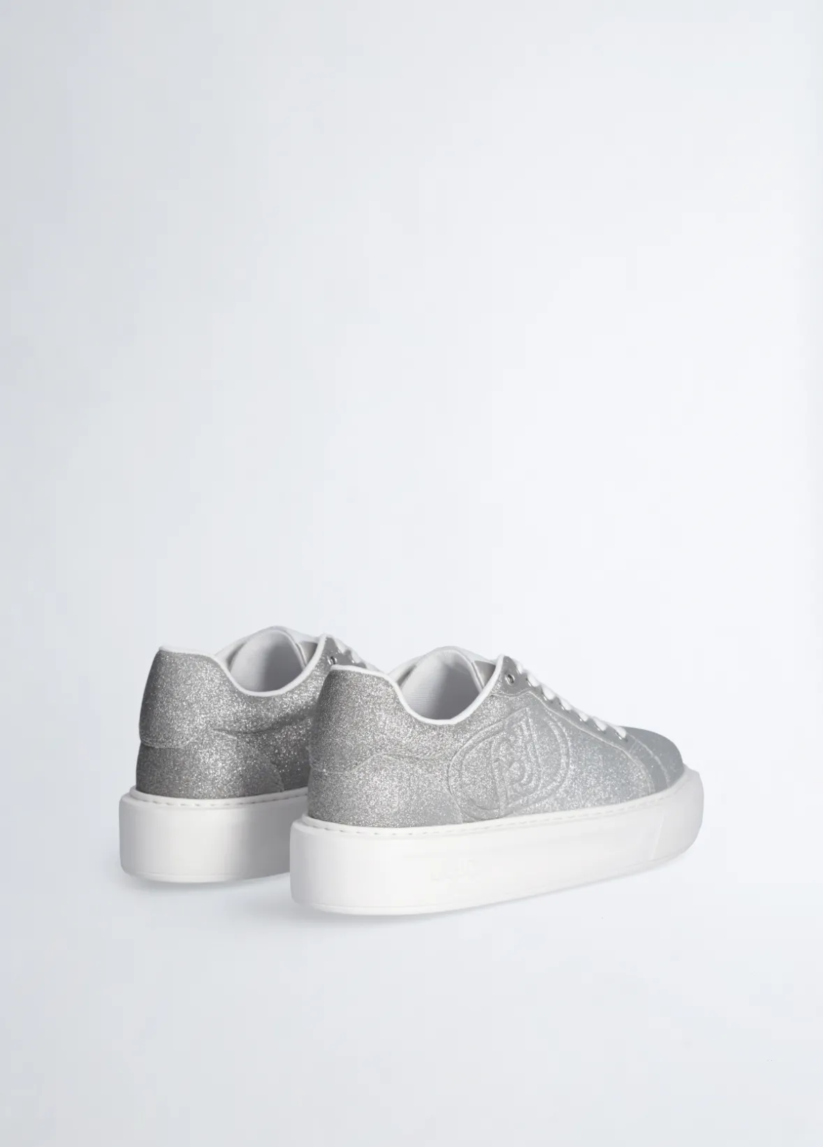 Sneakers con glitter dégradé