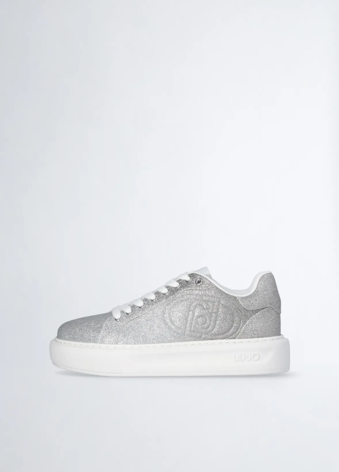 Sneakers con glitter dégradé