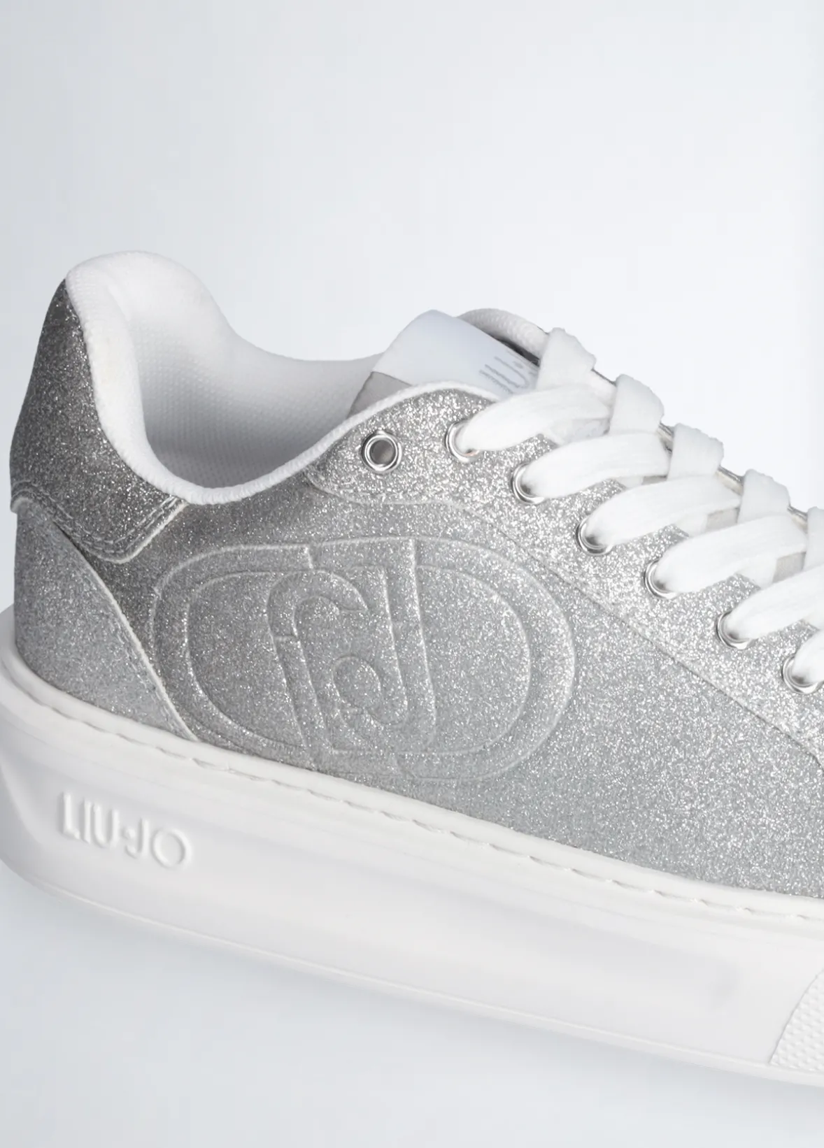 Sneakers con glitter dégradé