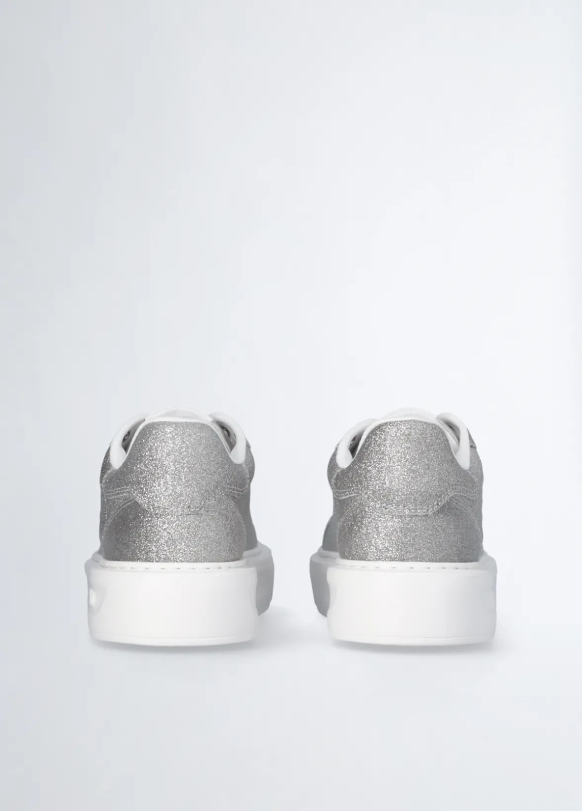 Sneakers con glitter dégradé