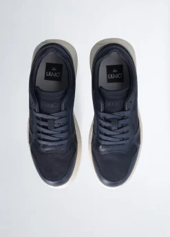 Sneakers da uomo in suede