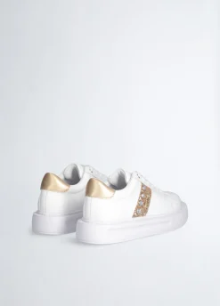 Sneakers gioiello da bimba