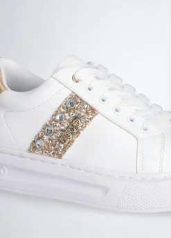 Sneakers gioiello da bimba