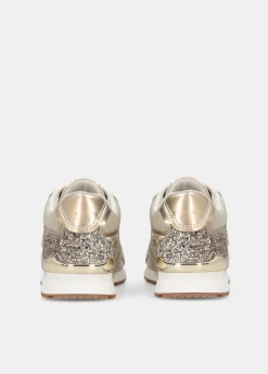 Sneakers glitter e mesh