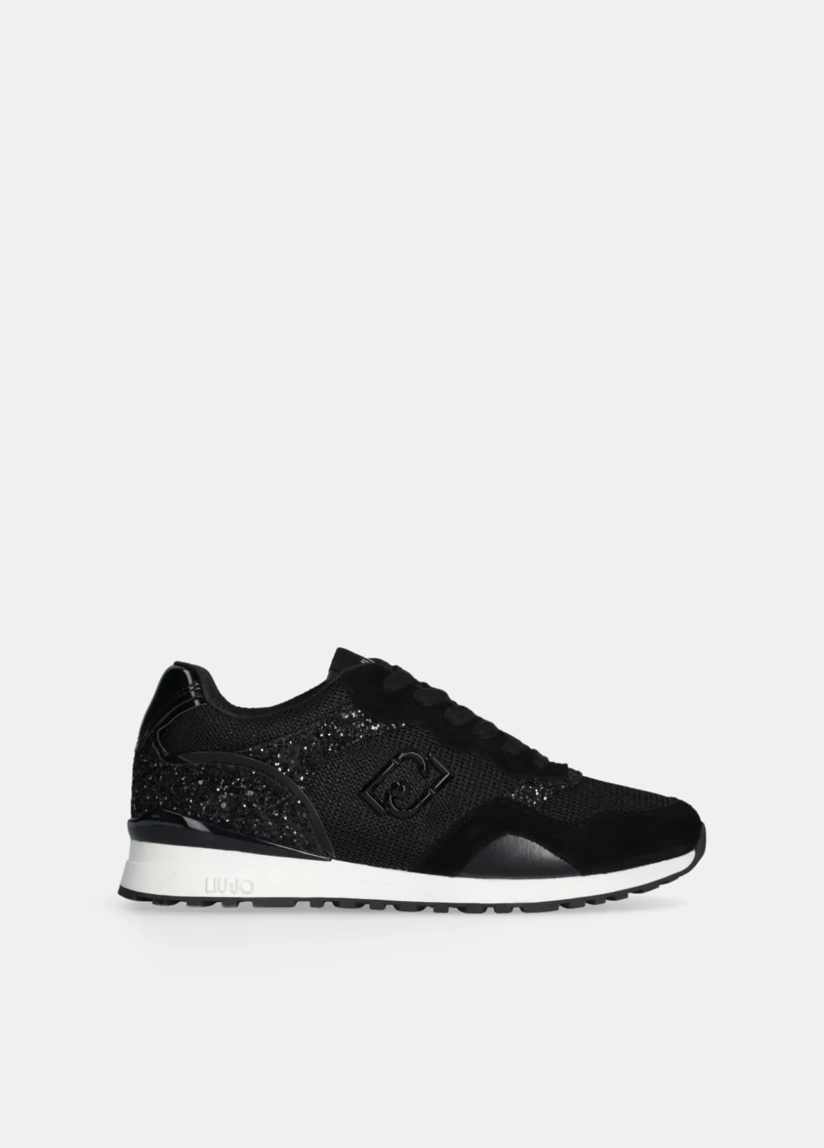 Sneakers glitter e mesh