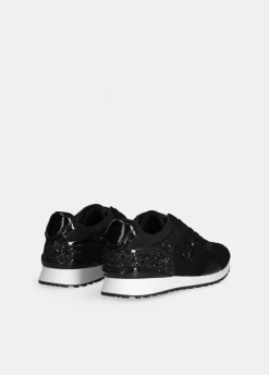 Sneakers glitter e mesh