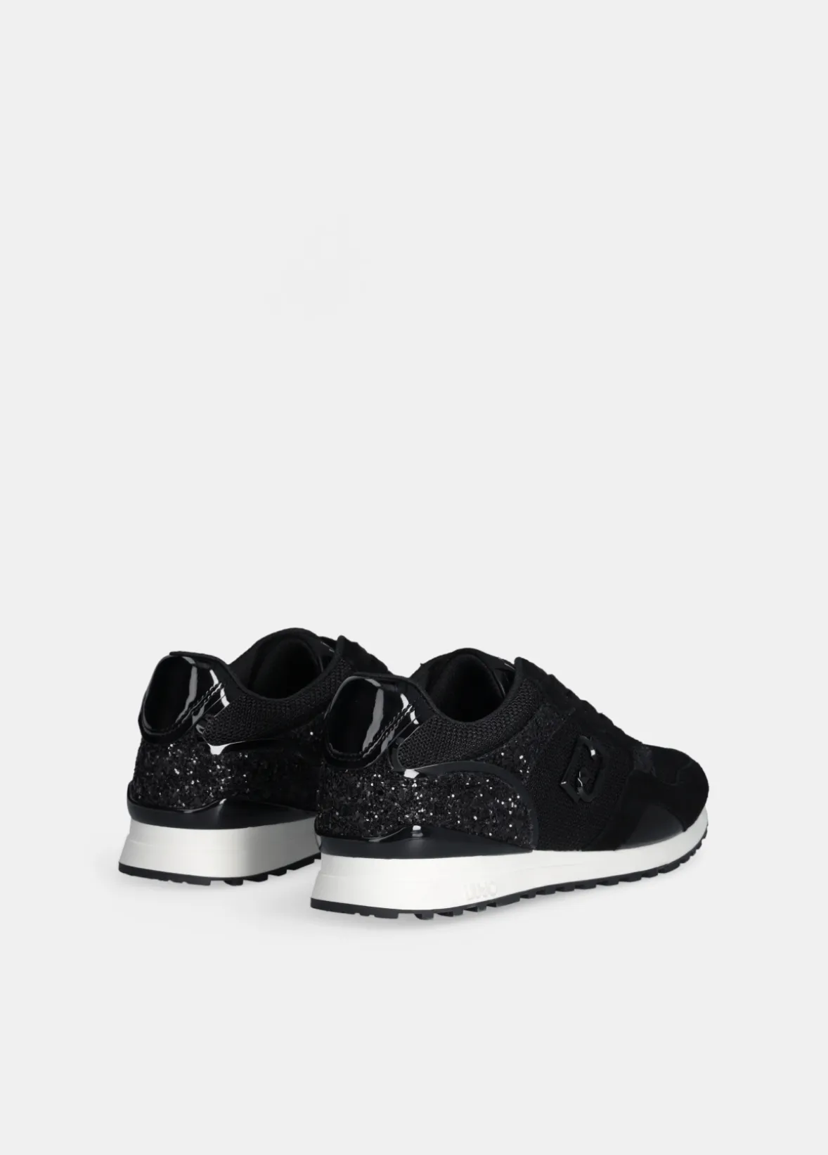 Sneakers glitter e mesh