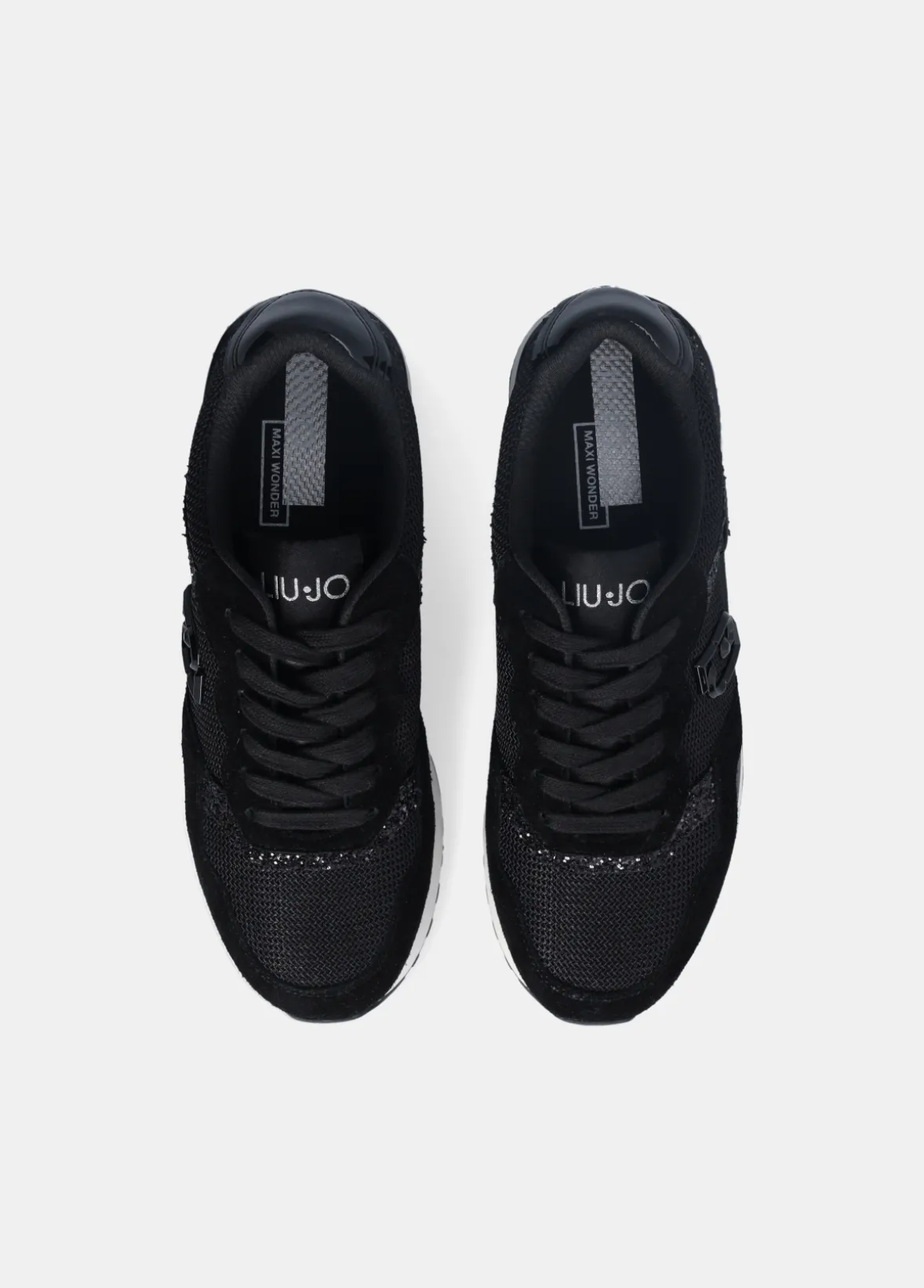 Sneakers glitter e mesh