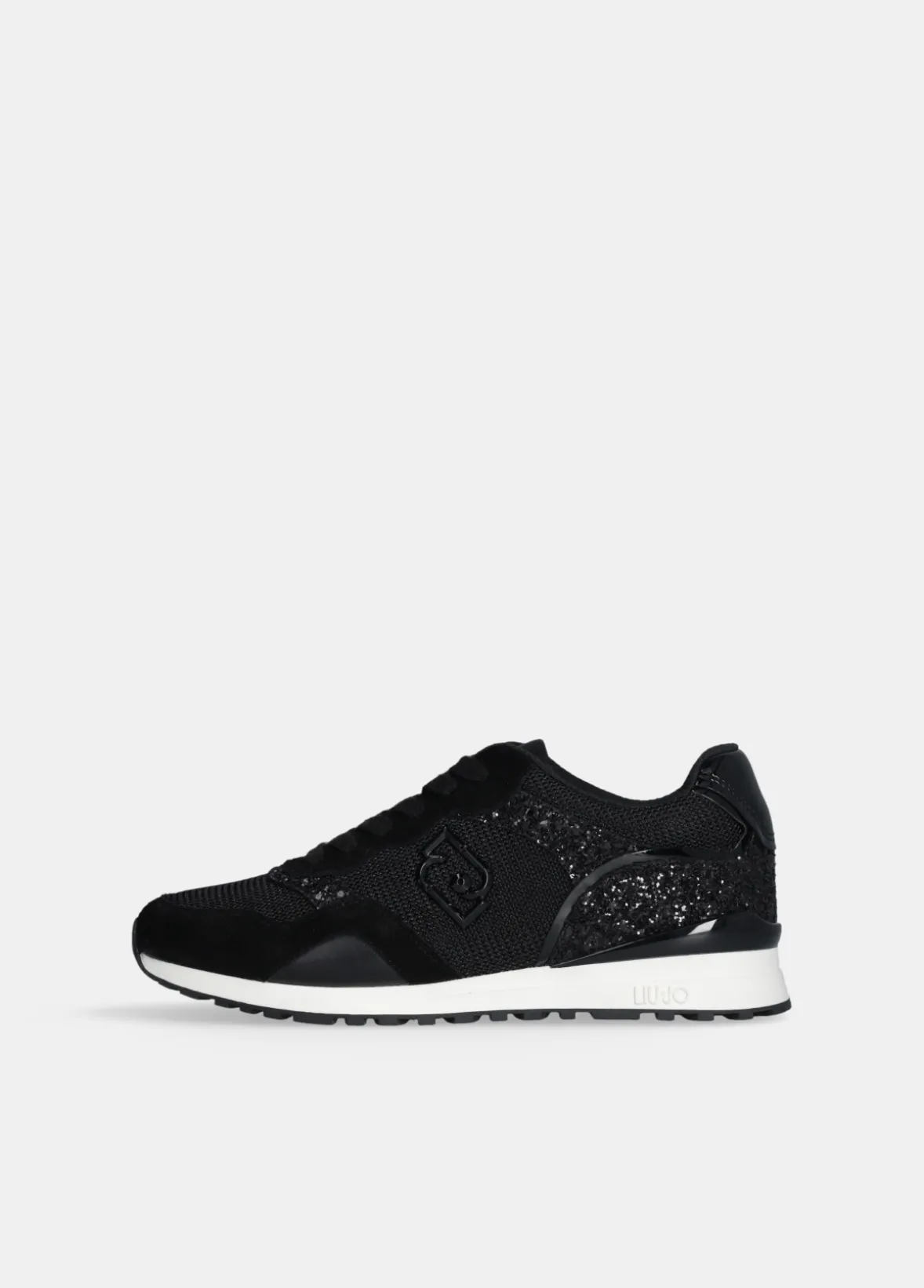 Sneakers glitter e mesh