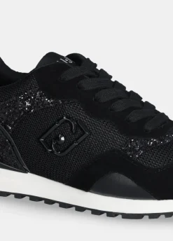 Sneakers glitter e mesh