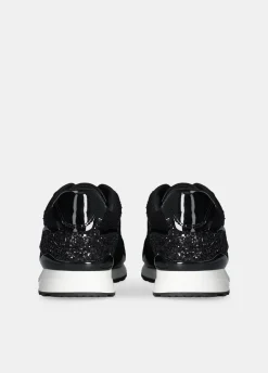 Sneakers glitter e mesh