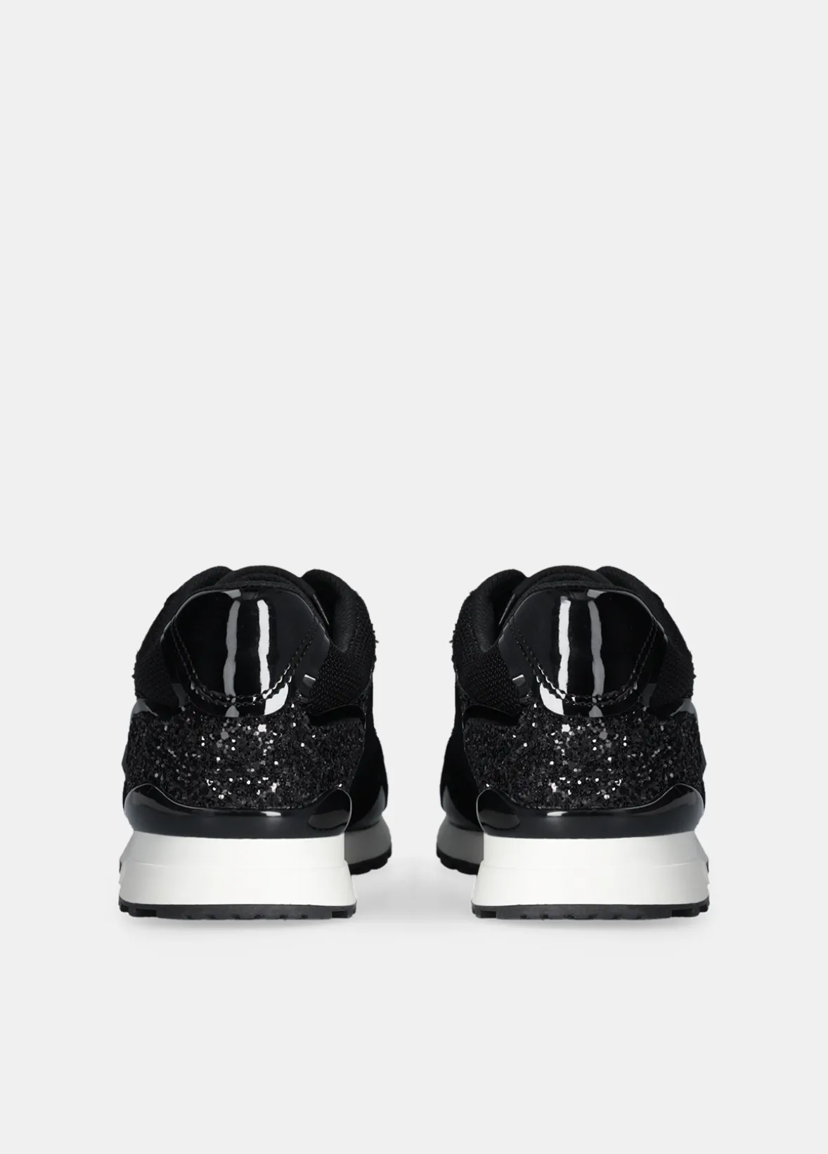 Sneakers glitter e mesh