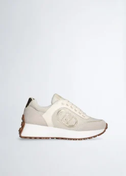 Sneakers in lurex