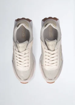 Sneakers in lurex