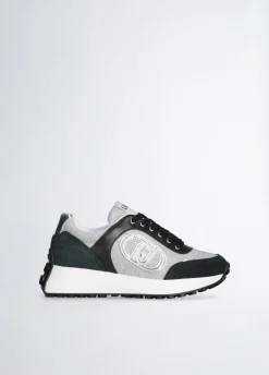 Sneakers in lurex