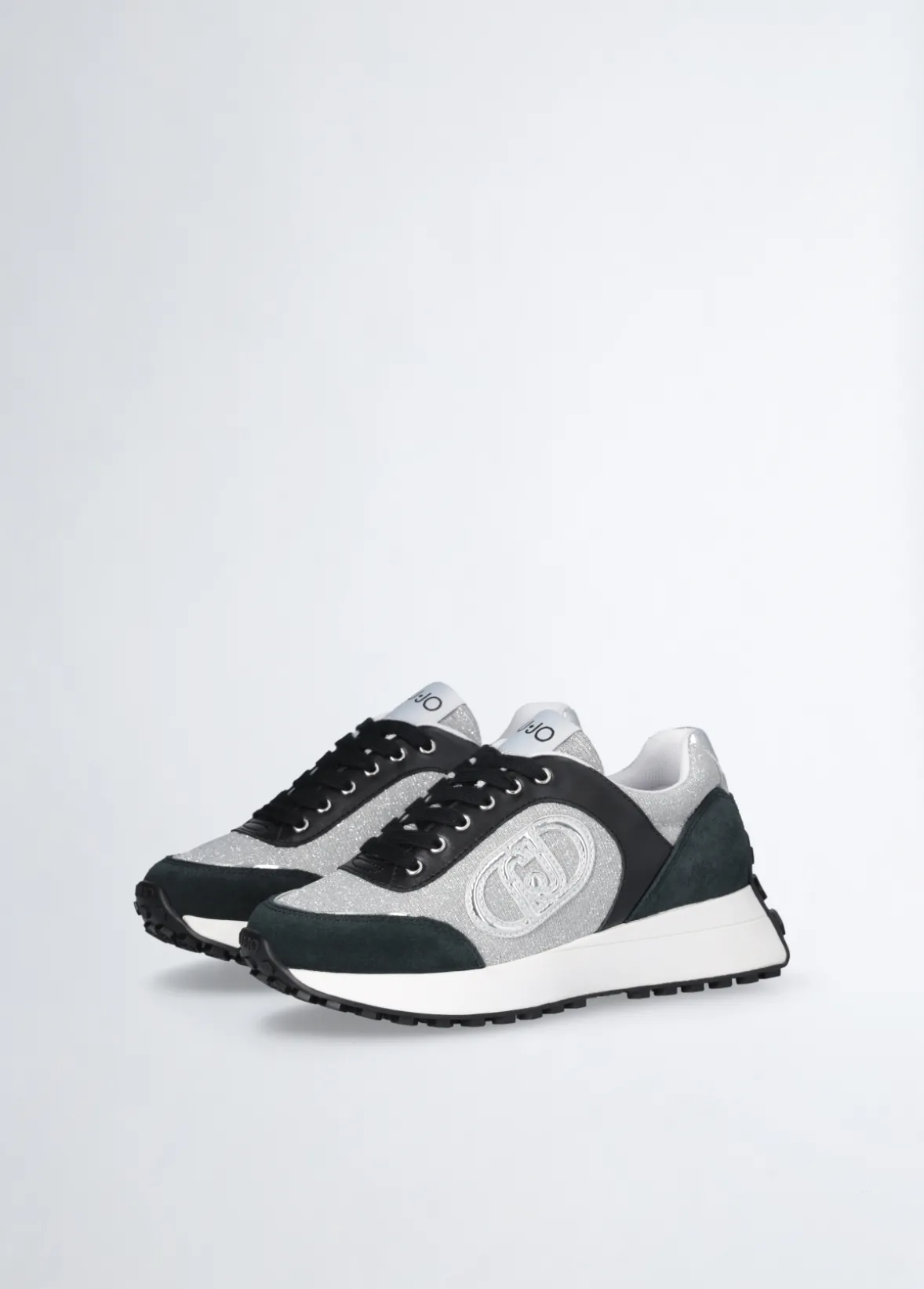 Sneakers in lurex