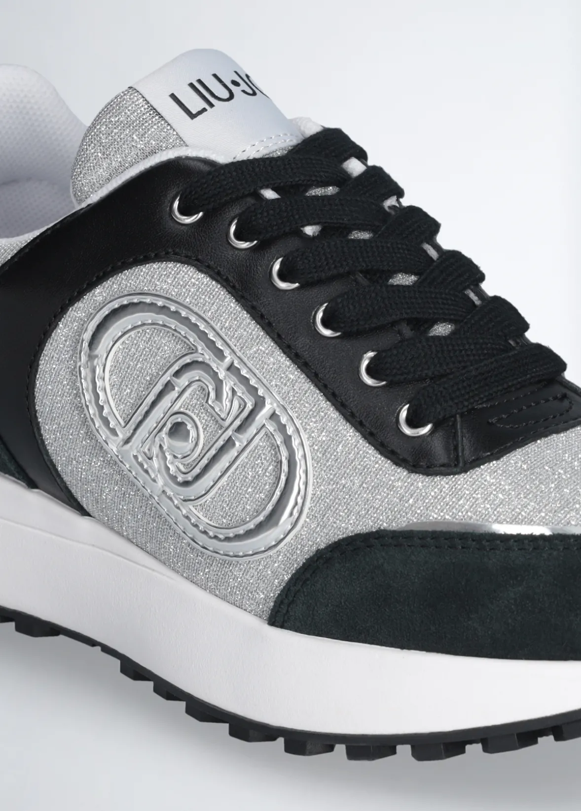 Sneakers in lurex