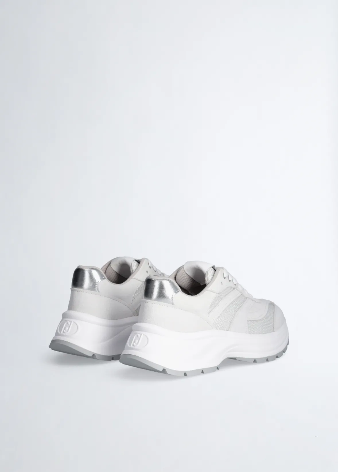 Sneakers in suede e brighty mesh